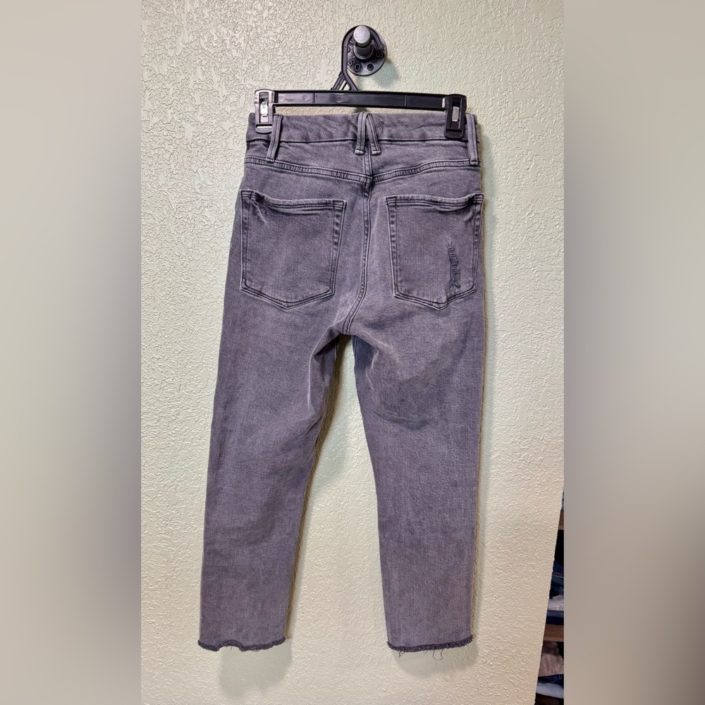 Good American Women's Charcoal Skinny Jeans Size 2 - Picture 5 of 5
